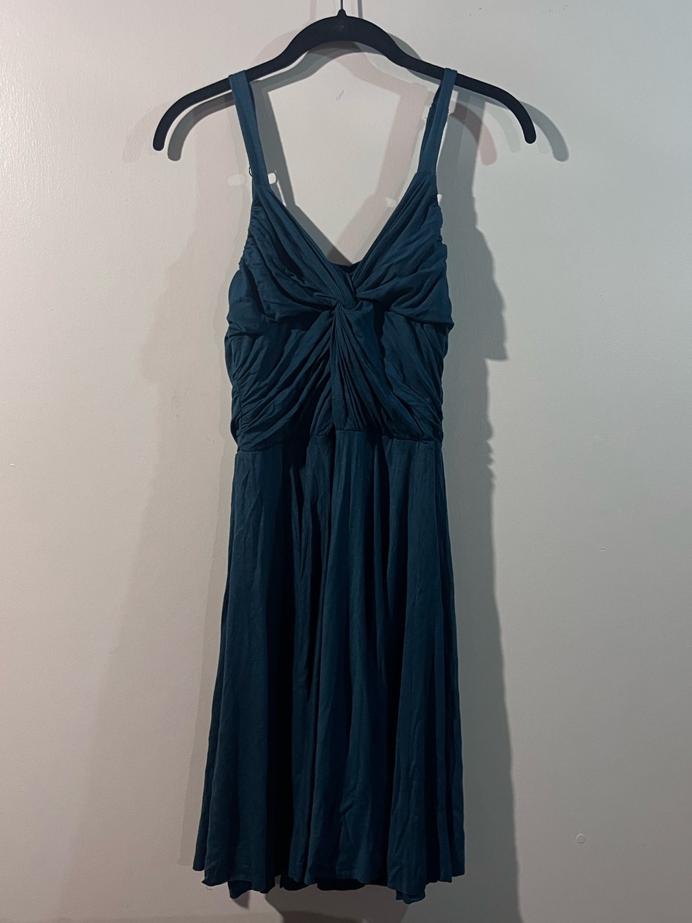 Akiko Women's Teal Knot-Front Sleeveless Dress